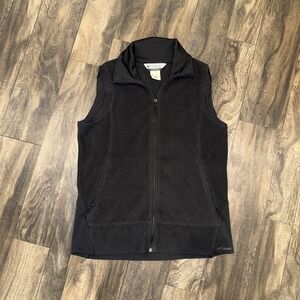 Columbia Fleece Full-Zip Vest Zip Pockets Women's‎ XL Outdoor Ultility Workwear